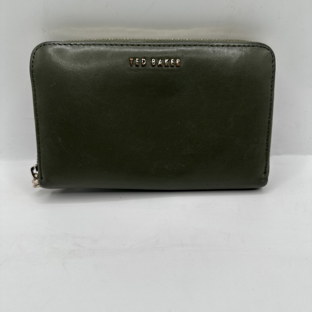 Ted Baker Olive Zip-Around Wallet for Women Take Me‎ With You Wristlet